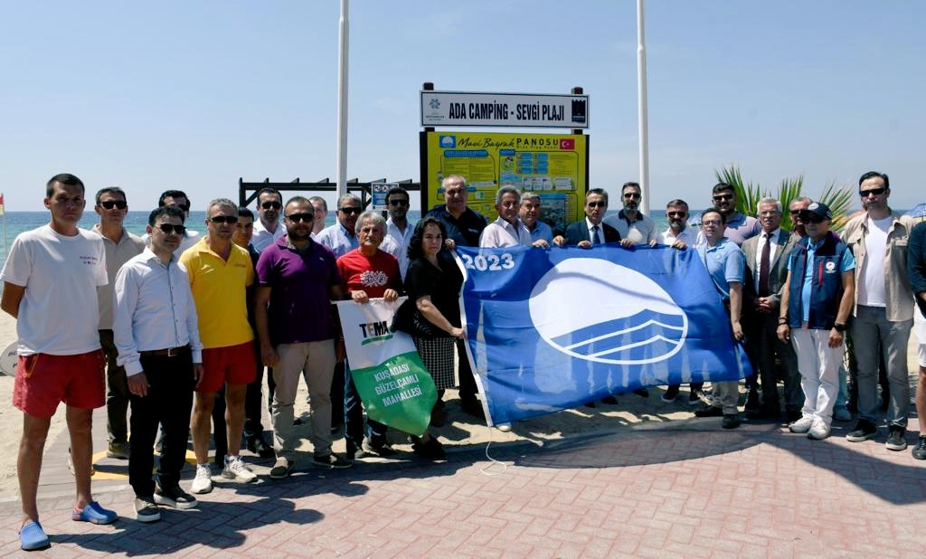 Dünya Çevre haftası etkinlikleri kapsamında gerekli kriterleri yerine getiren marina ve plajlara Mavi Bayrak ödülleri verildi